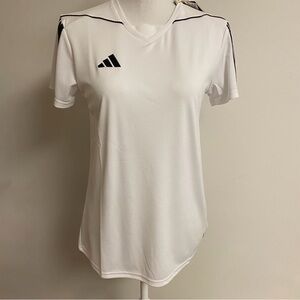 Adidas tiro 23 jersey short sleeve activewear top shirt sports womens small
